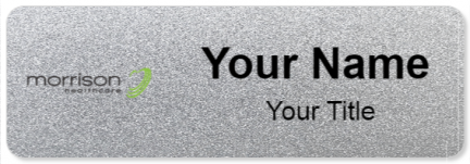 Custom name badges for Morrison Healthcare