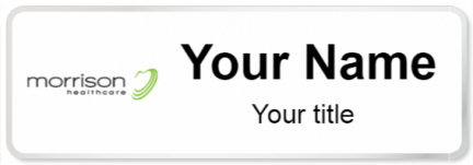 Custom name badges for Morrison Healthcare