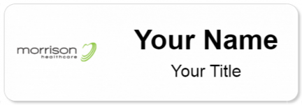 Custom name badges for Morrison Healthcare