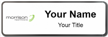 Custom name badges for Morrison Healthcare