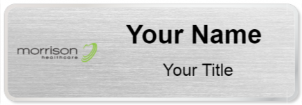 Custom name badges for Morrison Healthcare