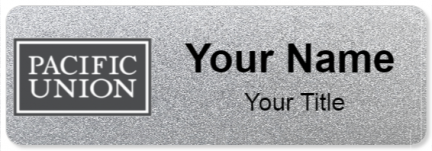 Custom name badges for Pacific Union