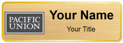 Custom name badges for Pacific Union
