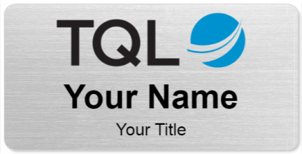 Custom name badges for Total Quality Logistics