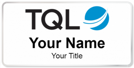 Custom name badges for Total Quality Logistics