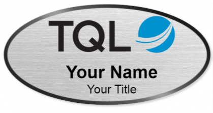 Custom name badges for Total Quality Logistics
