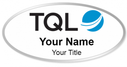 Custom name badges for Total Quality Logistics