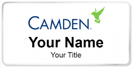 Custom name badges for Camden Property Trust