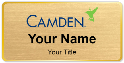 Custom name badges for Camden Property Trust