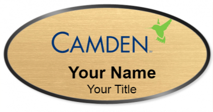 Custom name badges for Camden Property Trust