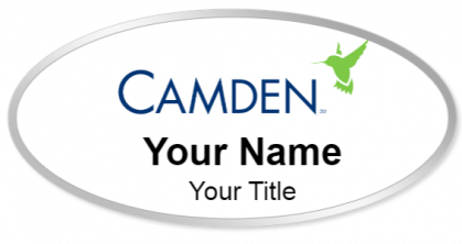 Custom name badges for Camden Property Trust