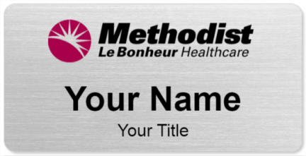 Custom name badges for Methodist Le Bonheur Healthcare