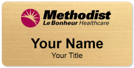 Custom name badges for Methodist Le Bonheur Healthcare