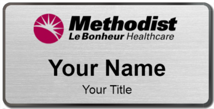 Custom name badges for Methodist Le Bonheur Healthcare