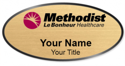 Custom name badges for Methodist Le Bonheur Healthcare