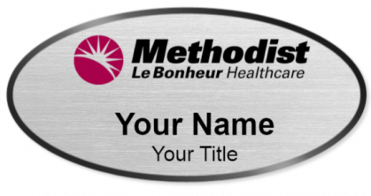 Custom name badges for Methodist Le Bonheur Healthcare