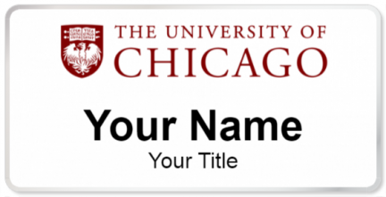 Custom name badges for University of Chicago
