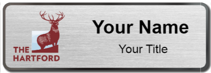 Custom name badges for Hartford