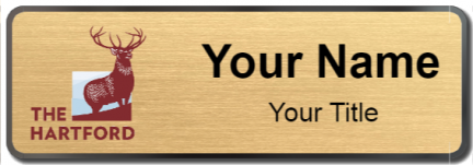 Custom name badges for Hartford