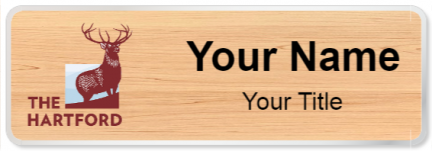 Custom name badges for Hartford