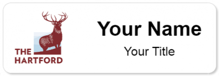 Custom name badges for Hartford