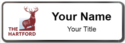 Custom name badges for Hartford