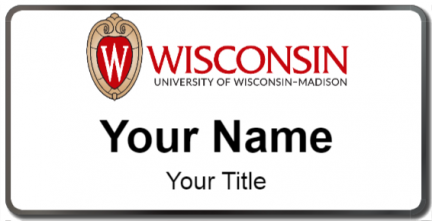 Custom name badges for University of Wisconsin