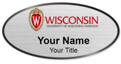 Custom name badges for University of Wisconsin
