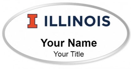 Custom name badges for University of Illinois