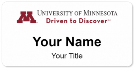 University of Minnesota Template Image