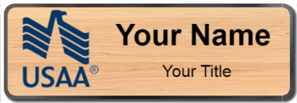 Custom name badges for USAA