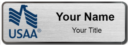Custom name badges for USAA