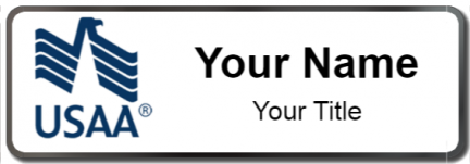 Custom name badges for USAA
