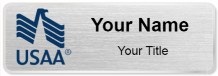 Custom name badges for USAA