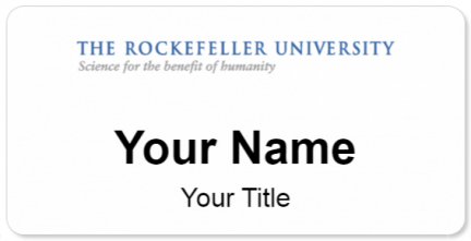 Rockefeller University Template Image