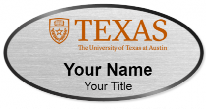 Custom name badges for The University of Texas at Austin