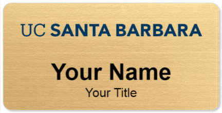 University of California Santa Barbara Template Image