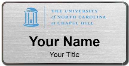 Custom name badges for University of North Carolina at Chapel Hill