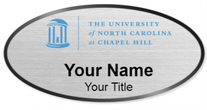 Custom name badges for University of North Carolina at Chapel Hill