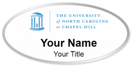 Custom name badges for University of North Carolina at Chapel Hill