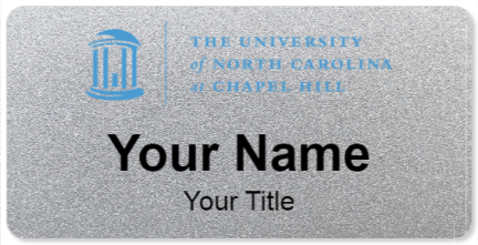 Custom name badges for University of North Carolina at Chapel Hill