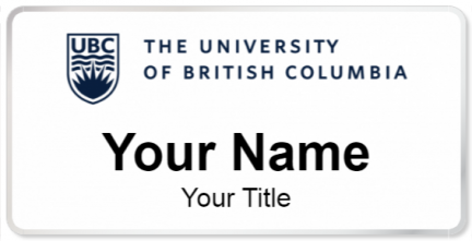 University of British Columbia Template Image