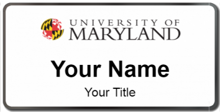 University of Maryland Template Image