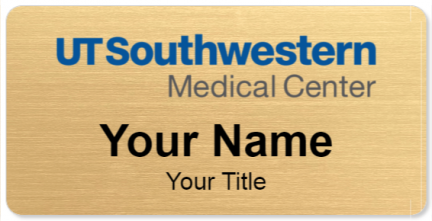 Custom name badges for University of Texas Southwestern Medical Center