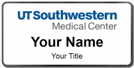 Custom name badges for University of Texas Southwestern Medical Center