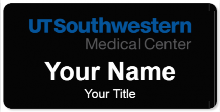 Custom name badges for University of Texas Southwestern Medical Center