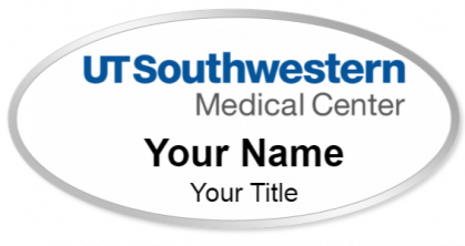 Custom name badges for University of Texas Southwestern Medical Center