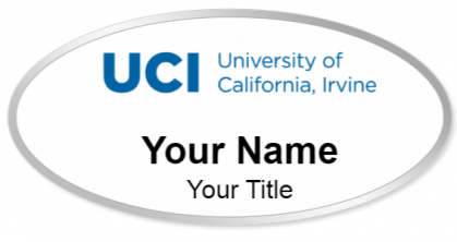 Custom name badges for University of California  Irvine