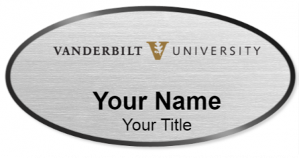 Custom name badges for Vanderbilt University