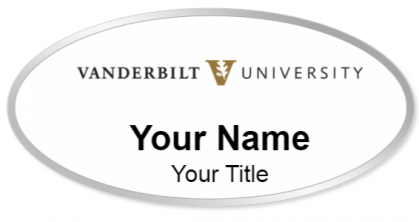 Custom name badges for Vanderbilt University